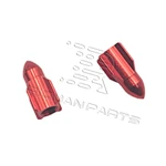 Auto valve cap - rocket red